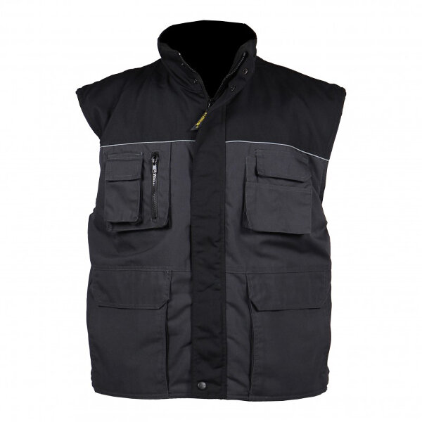 Bodywarmer Marcus antraciet/zwart 