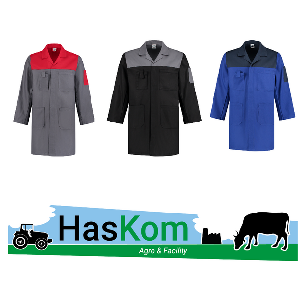 Stofjas 2 kleurig 100% katoen