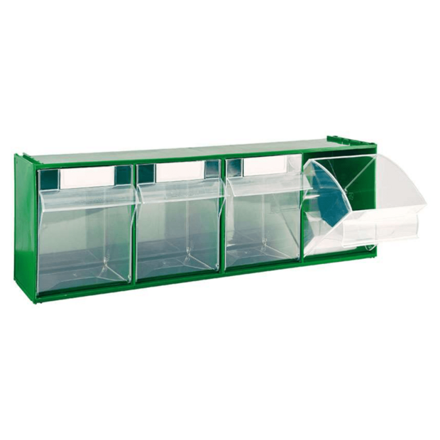 Kantelbakmodule 4 vaks Groen