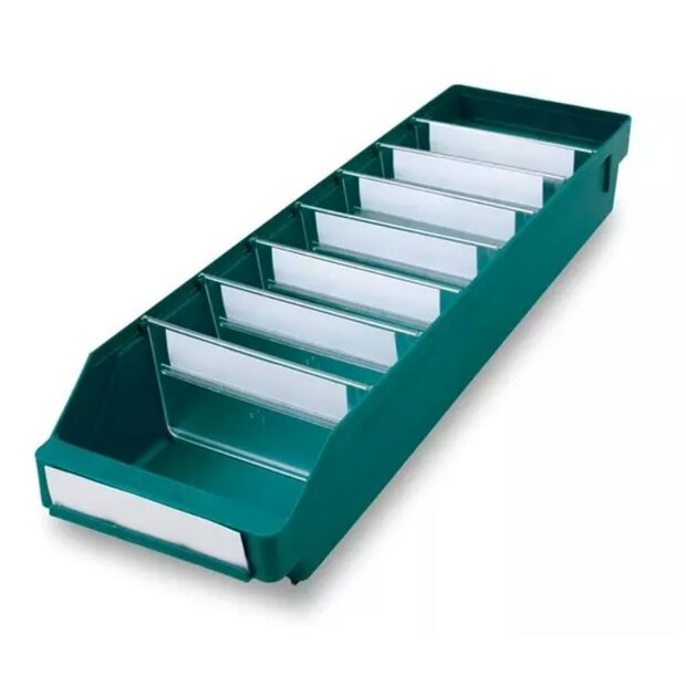 Stemo stellingbak groen 600x180x95 mm