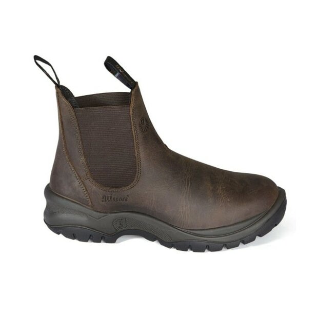 Enkellaars / enkelschoen bruin Grisport