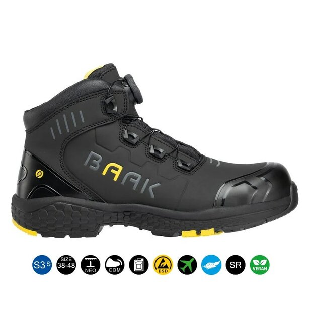Werkschoen Baak Alexander hoog model