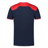 T-shirt Santino Tiesto Blauw / Rood_