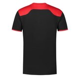 T-shirt Santino Tiesto Zwart / Rood_