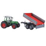 Bruder Fendt 209 S met trailer 1:16 Bruder Fendt 209 S met trailer 1:16