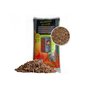 Plospan Houtpellets Bruin 10 kg Plospan Houtpellets Bruin 10 kg
