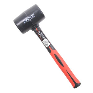 Rubberhamer Everest 320 gram met fibersteel Rubberhamer Everest 320 gram met fibersteel