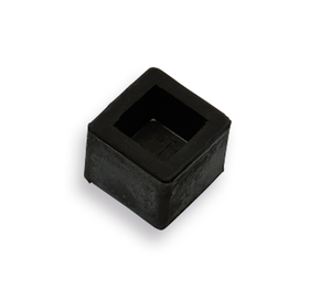 Mokerdop rubber 43x43 voor vuistje 1500 gram Mokerdop rubber 43x43 voor vuistje 1500 gram