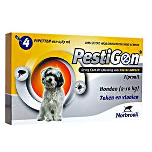 Pestigon Hond S 2-10 kg Pestigon Hond S 2-10 kg