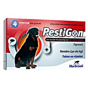 Pestigon Hond XL 40-60 kg Pestigon Hond XL 40-60 kg
