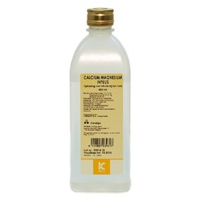 Calcium magnesium infuus 450 ml (REG NL 5157) Calcium magnesium infuus 450 ml (REG NL 5157)
