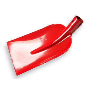 Betonschop rood gelakt Betonschop rood gelakt