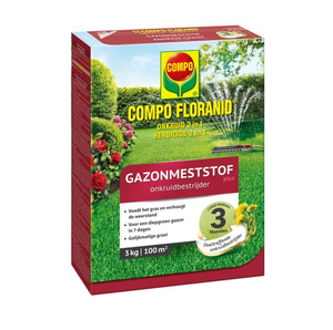 Floranid meststof met onkruidverdelger 3 kg Floranid meststof met onkruidverdelger 3 kg
