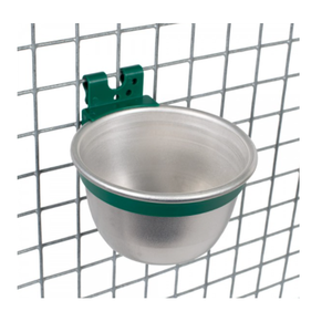 Voer/drinkbakje aluminium Voer/drinkbakje aluminium