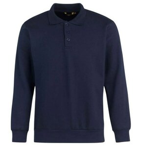 Sweater Napoli met polokraag marine