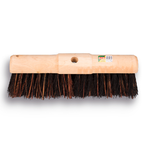 Wegenbouwbezem Solide Zwarte Vezel 45 cm Wegenbouwbezem Solide Zwarte Vezel 45 cm