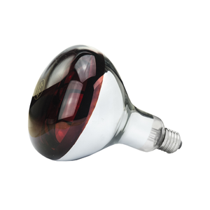 Warmtelamp 150W rood gehard glas Warmtelamp 150W rood gehard glas