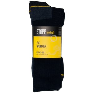 Stapp Yellow worker sokken 2 paar