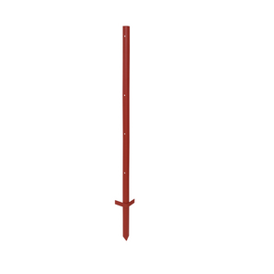 AKO Hoekstaal-paal rood 2 mm 115 cm 10 stuks