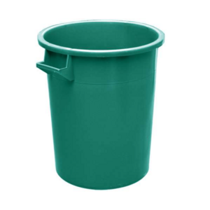 Afvalton HDPE 75 liter groen