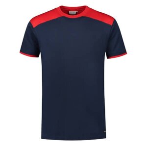 T-shirt Santino Tiesto Blauw / Rood