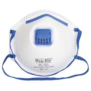 Stofmasker / mondkap / adembeschermer met ventiel FFP2 3 stuks