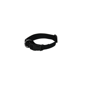 Halsband Basic Nylon Zwart 30-45 cm